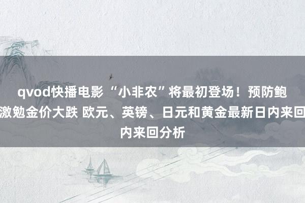 qvod快播电影 “小非农”将最初登场！预防鲍威尔激勉金价大跌 欧元、英镑、日元和黄金最新日内来回分析