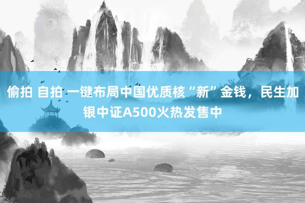 偷拍 自拍 一键布局中国优质核“新”金钱，民生加银中证A500火热发售中